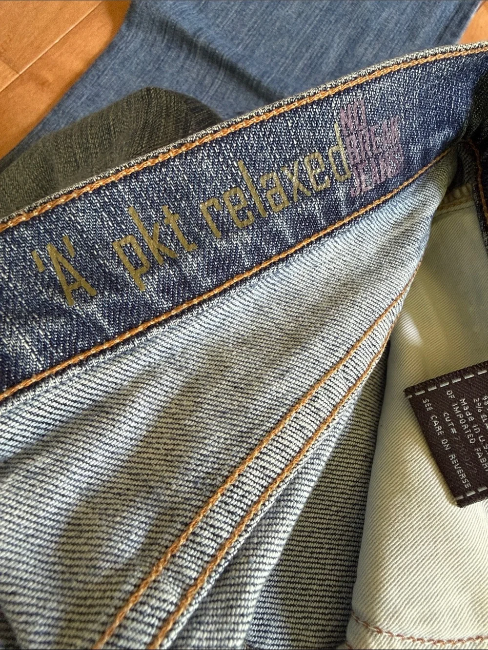 7 For All Mankind Men's Light Blue Straight Jeans